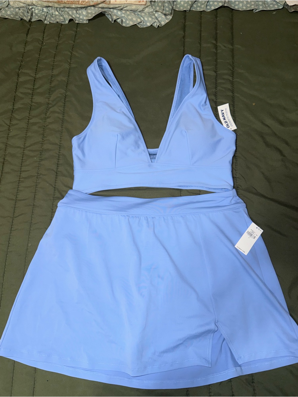 Old Navy Sky Blue Bathing Suit NWT